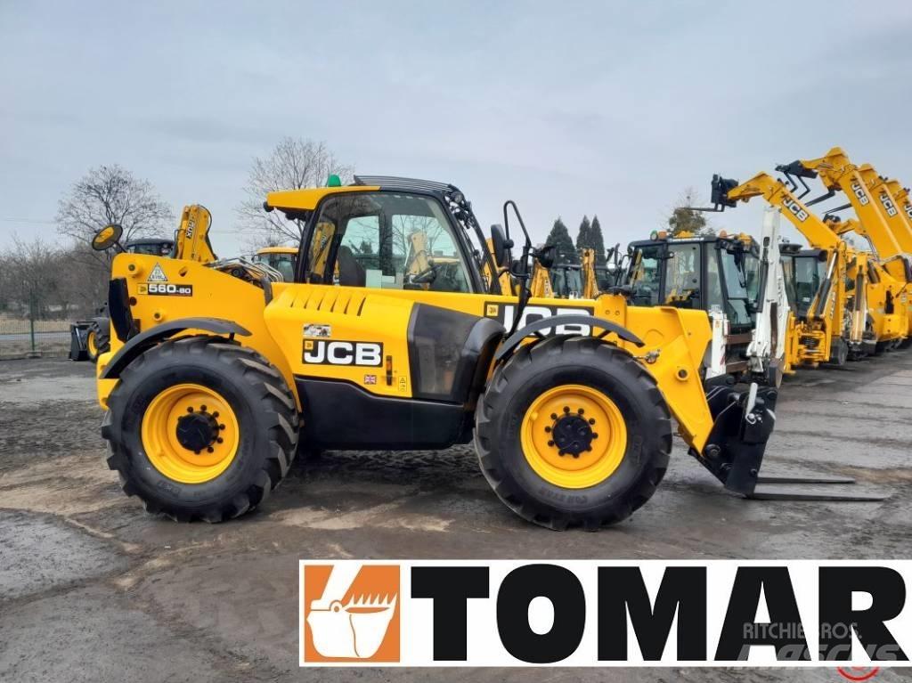 JCB 560-80 伸缩臂叉装车|叉装车