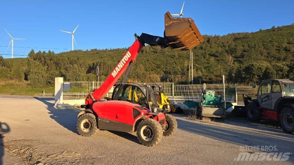 Manitou MT 625 伸缩臂叉装车|叉装车