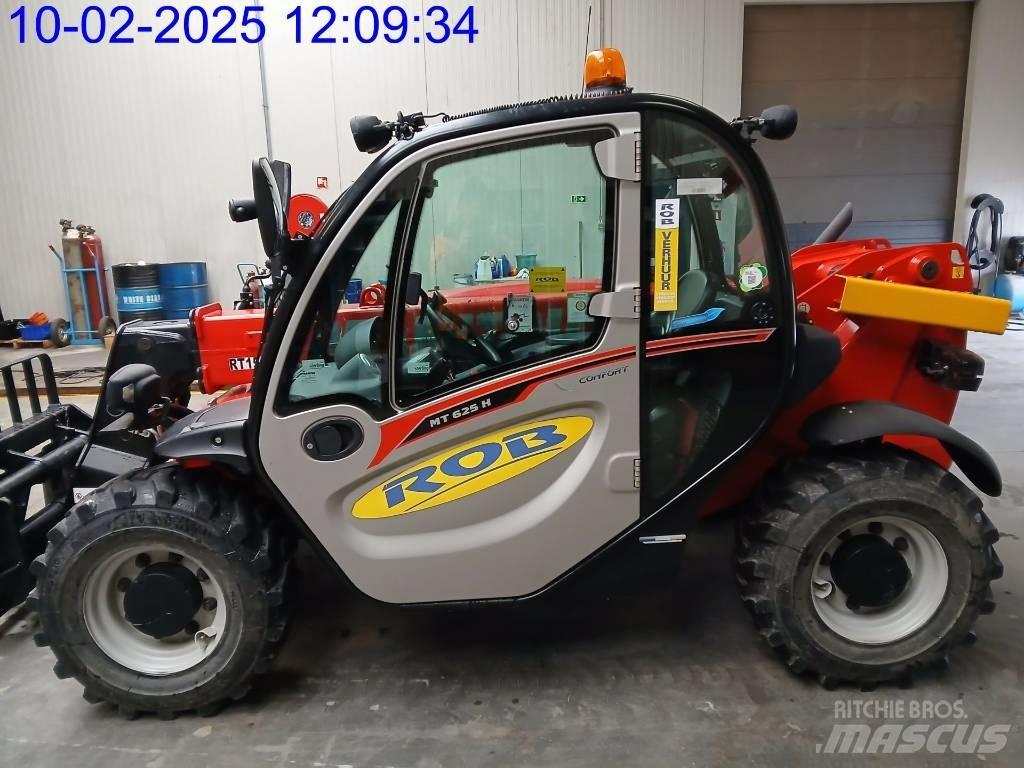 Manitou MT 625 伸缩臂叉装车|叉装车