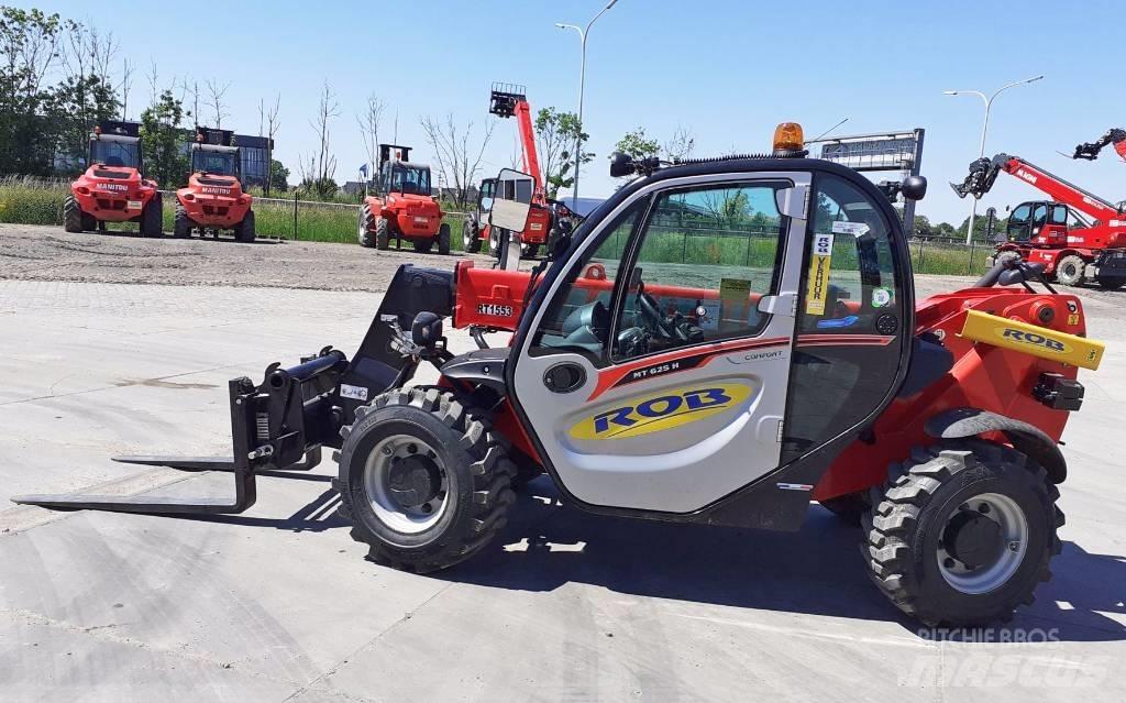 Manitou MT 625 伸缩臂叉装车|叉装车