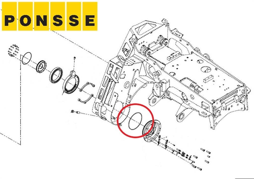 Ponsse 0059913 货运起重机
