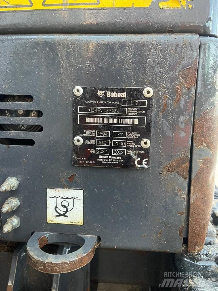 Bobcat E 17 小型挖掘机