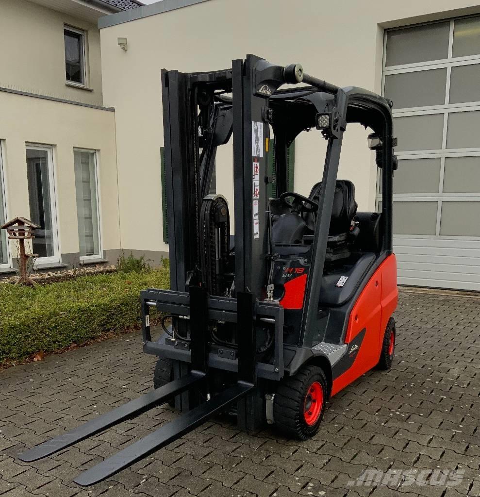 Linde H18T-01 天然气叉车