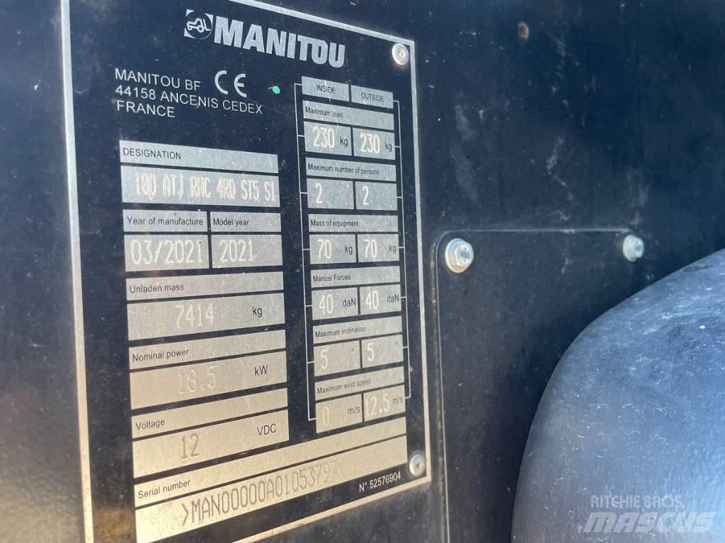Manitou 180 ATJ 曲臂高空工作平台