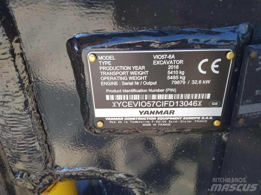 Yanmar Vio 57 小型挖掘机