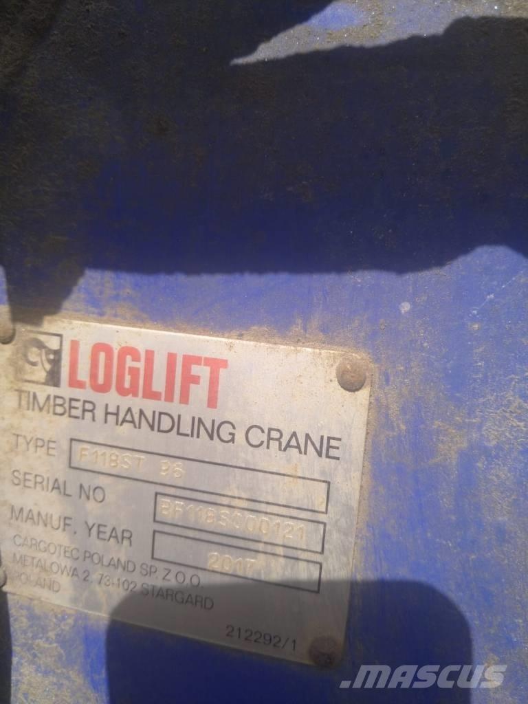 Loglift F118ST 木材起重机