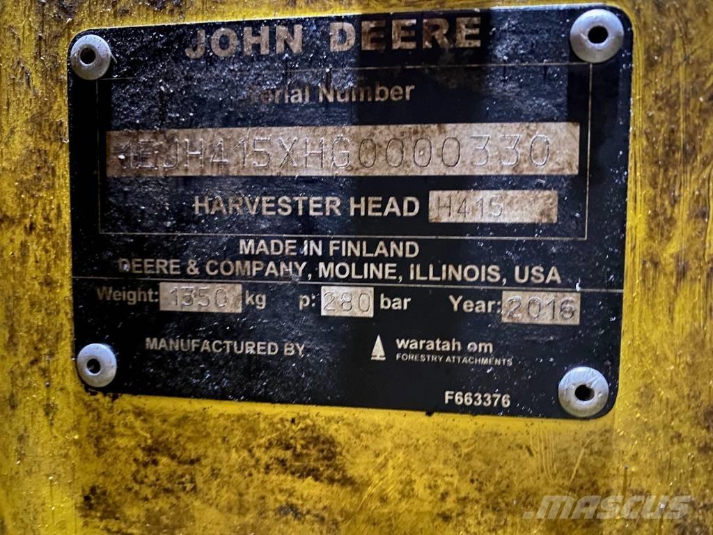 John Deere H 415 收割机机箱