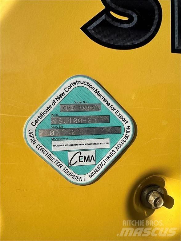 Yanmar SV100 履带挖掘机