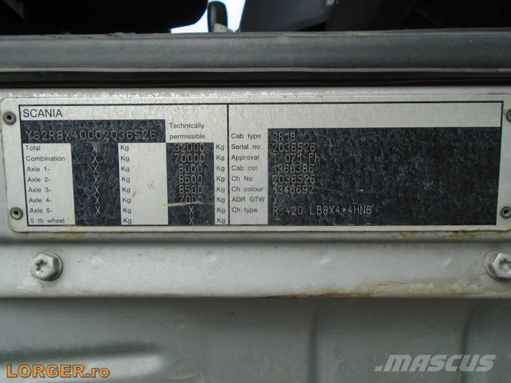 Scania R 420 混凝土搅拌车