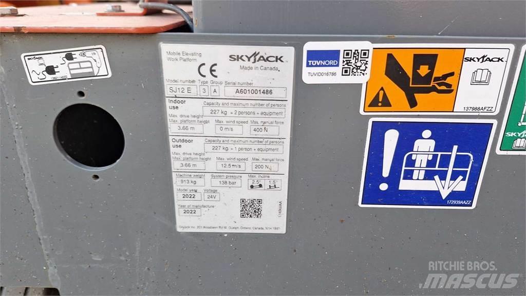 SkyJack SJ12 其他升降机和高空作业平台