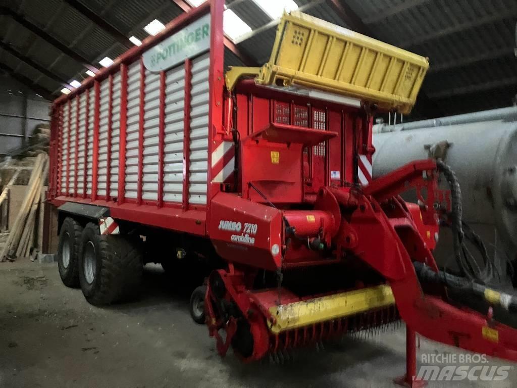 Pöttinger Jumbo 7210 自动装载拖车
