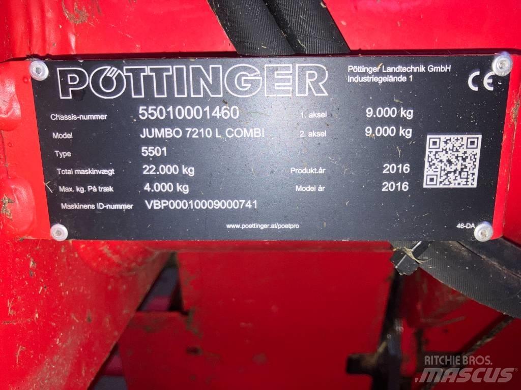 Pöttinger Jumbo 7210 自动装载拖车