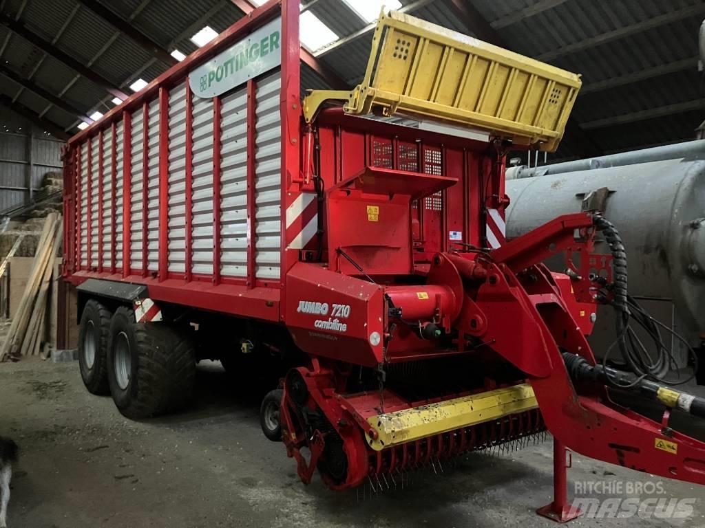Pöttinger Jumbo 7210 自动装载拖车