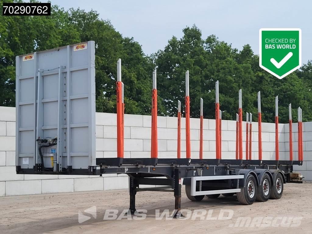 A&D LPRS24 3 axles 木材运输半挂车