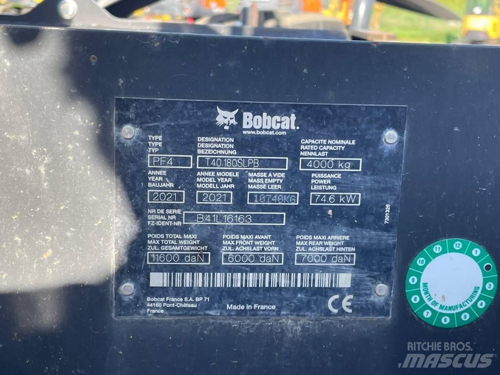 Bobcat T 40.180 SLP 伸缩臂叉装车|叉装车