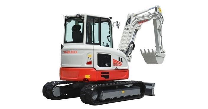 Takeuchi TB 350R 小型挖掘机