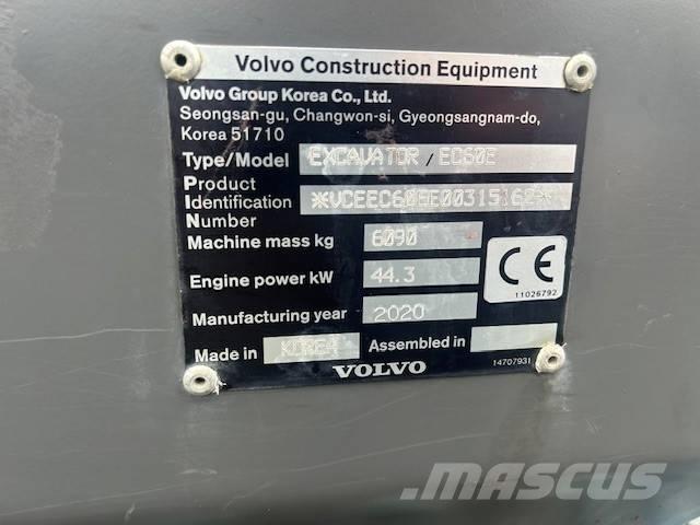 Volvo EC 60 E 小型挖掘机