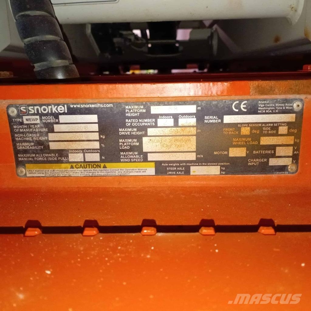 Snorkel S 3219 E 剪叉式升降机