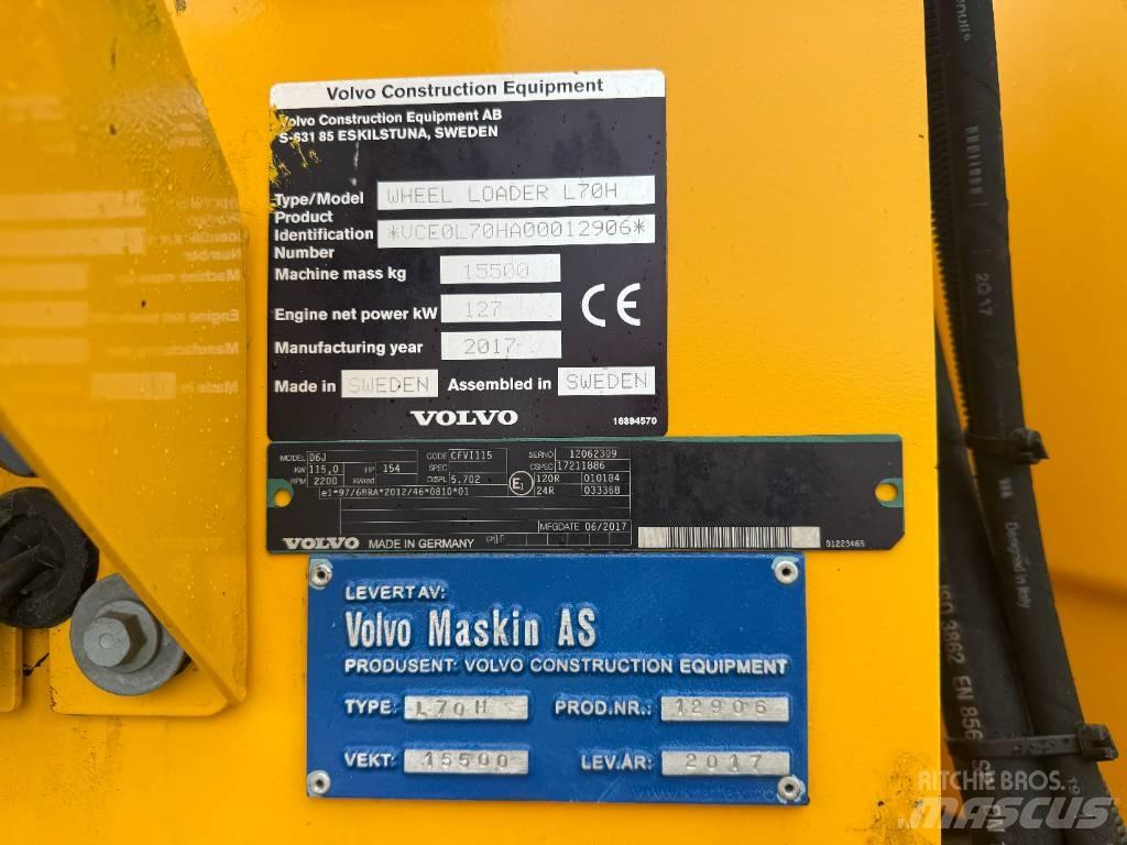 Volvo L 70 H 轮式装载机