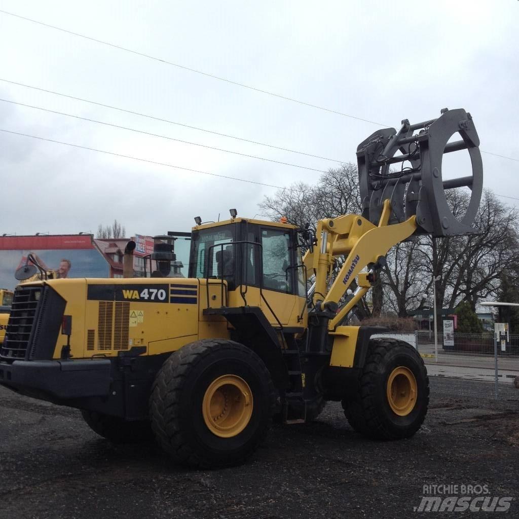 Komatsu WA 470-6 抓斗