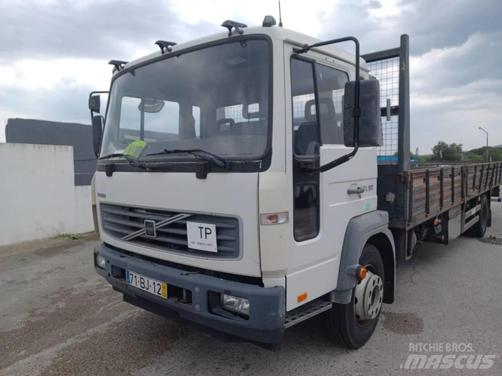 Volvo FL6 180 平板栏板货车