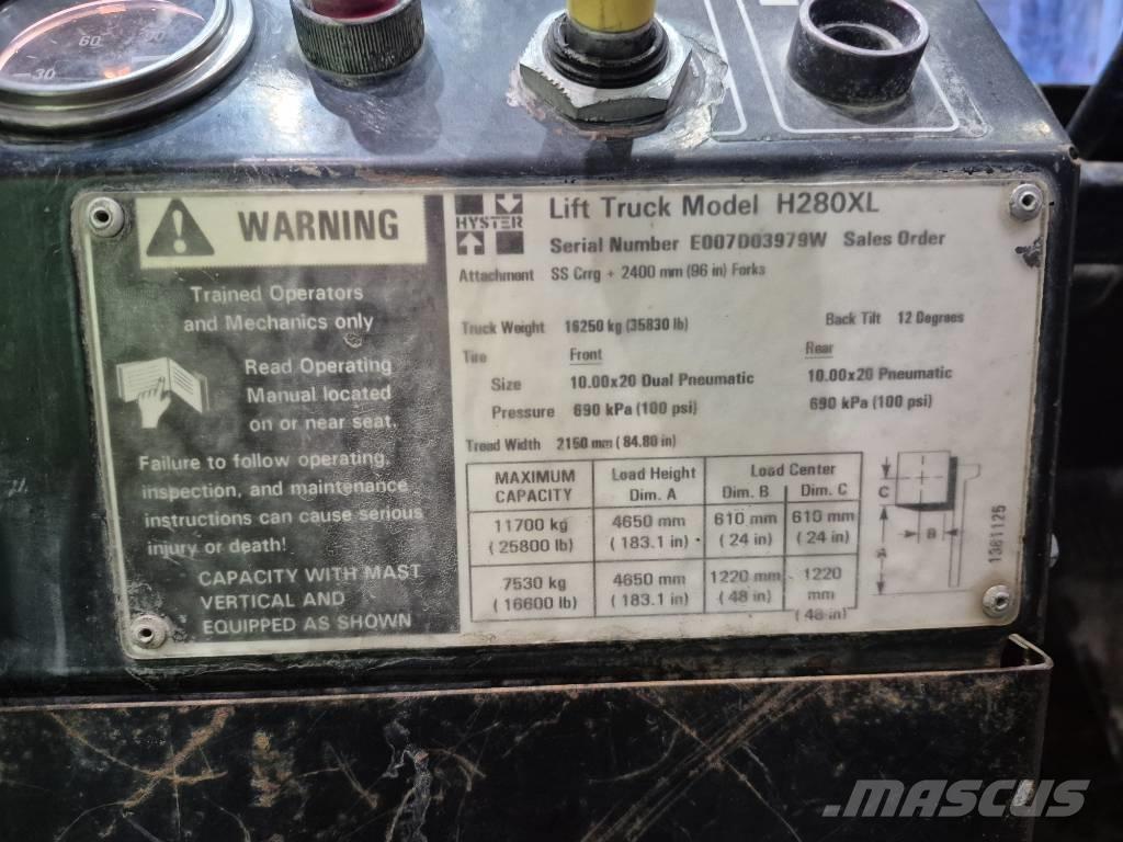 Hyster H 280 XL 其他叉车