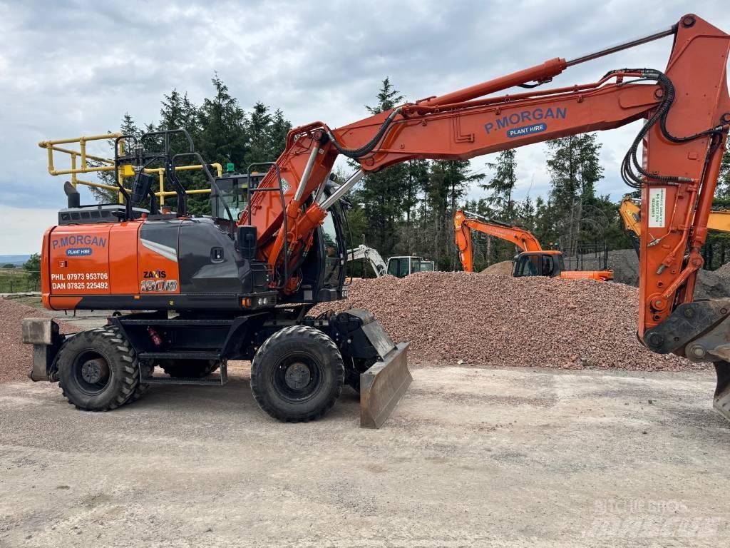 Hitachi ZW 180 轮式挖掘机