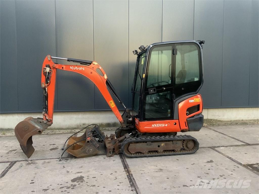 Kubota KX 019-4 小型挖掘机