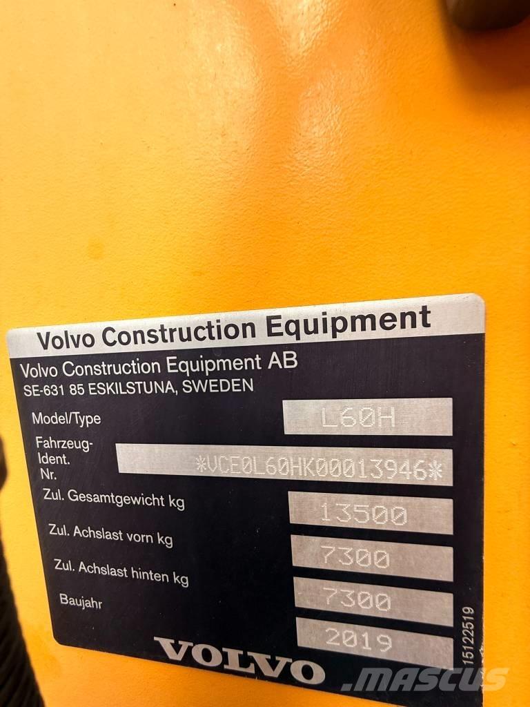 Volvo L 60 H 轮式装载机