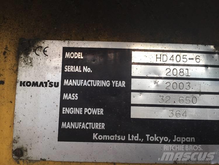 Komatsu HD405-6 刚性自卸车