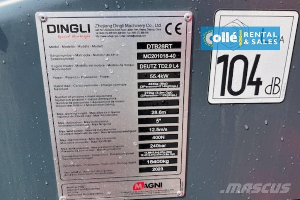 Magni DTB 28 RT | 2023 直臂高空工作平台