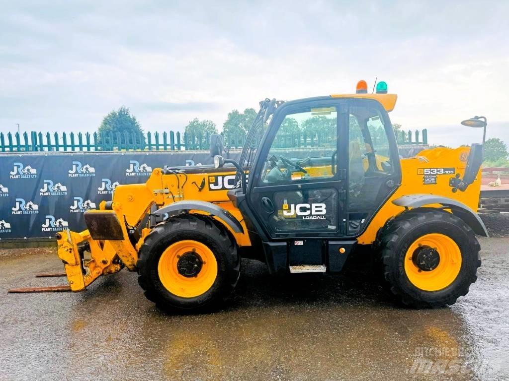 JCB 533-105 伸缩臂叉装车|叉装车
