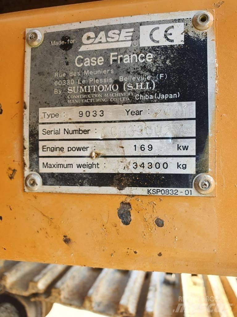 CASE 9033 履带挖掘机