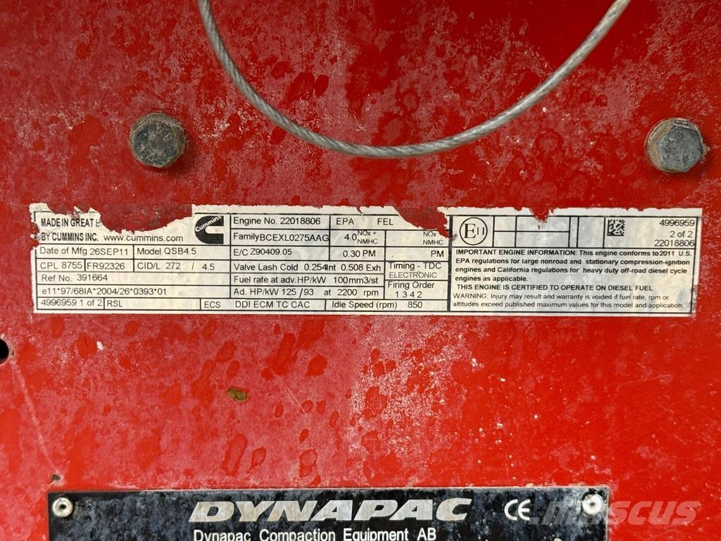 Dynapac CA302 PD 单轮压路机