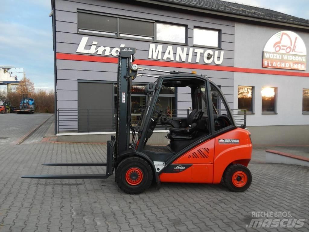 Linde H35T-02 天然气叉车