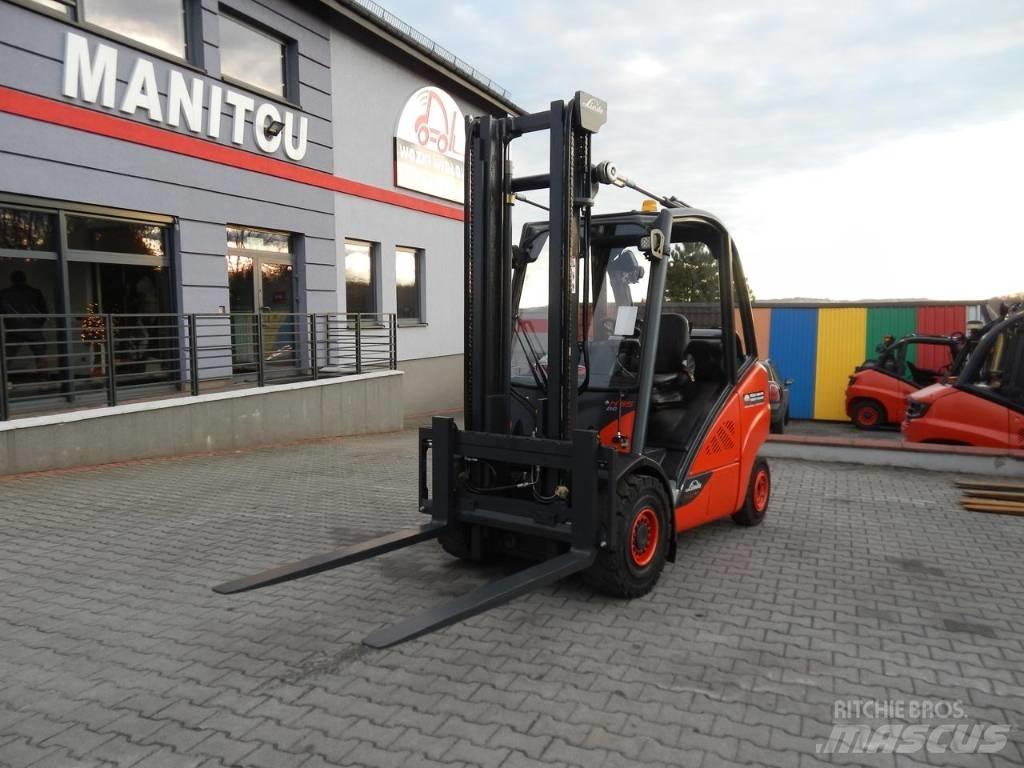 Linde H35T-02 天然气叉车