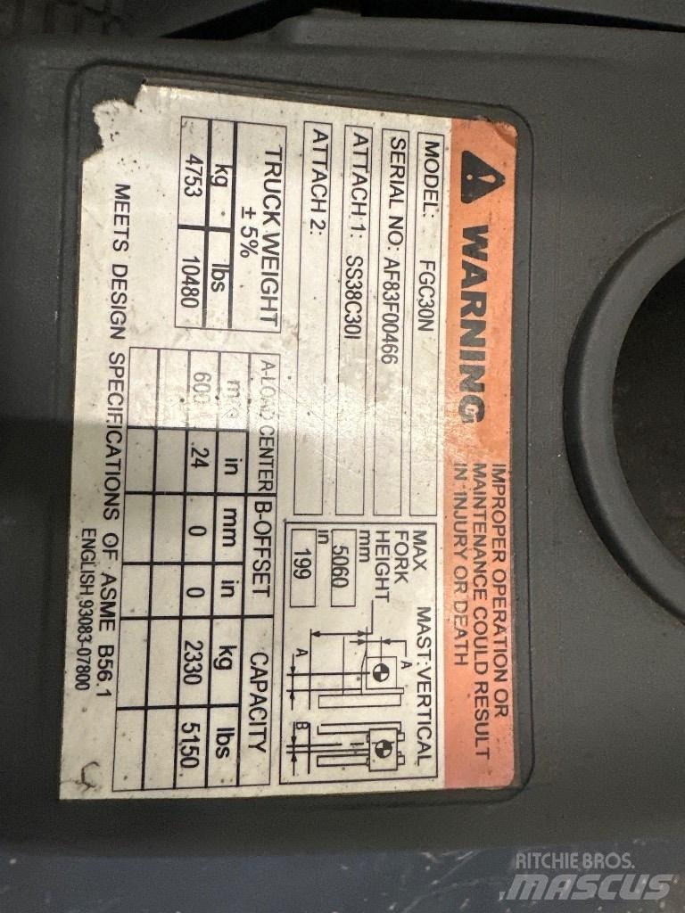 Mitsubishi FGC25N 其他叉车
