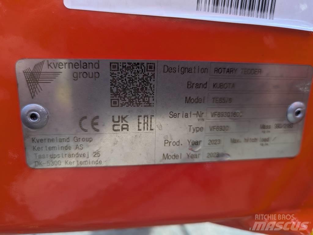 Kubota TE 6576 干草饲料收割机配件