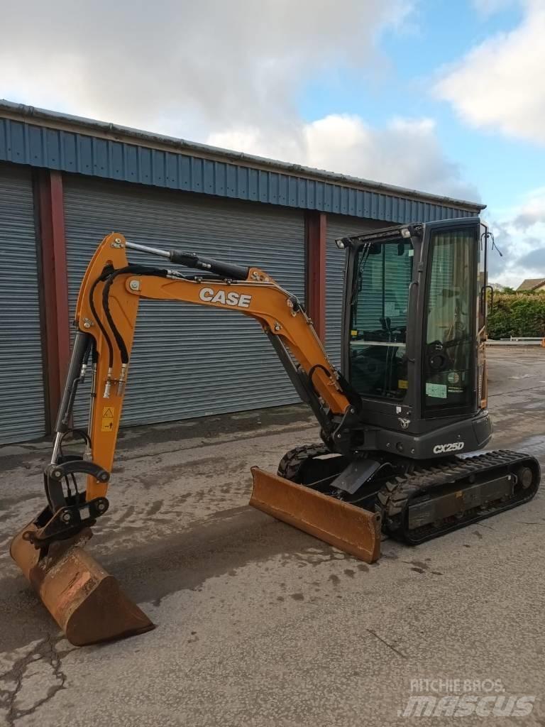 CASE CX 25 D 小型挖掘机