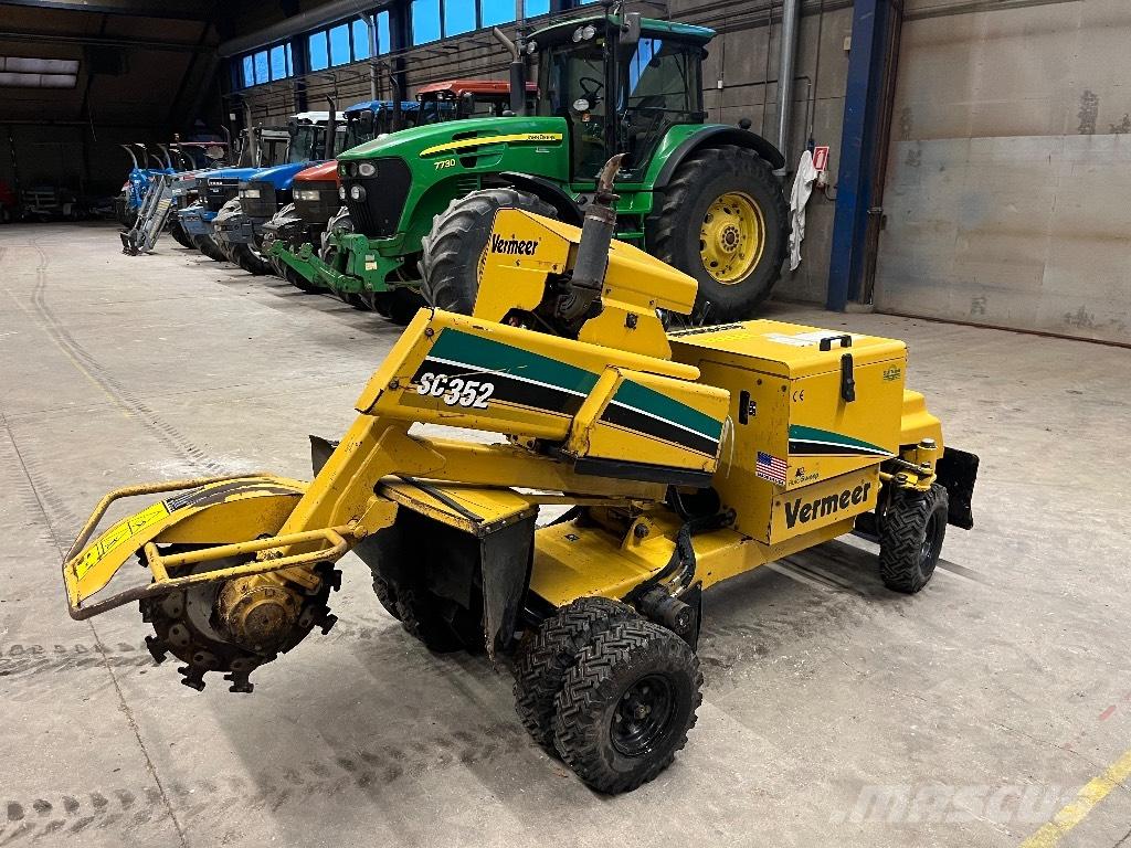 Vermeer SC352 Diesel 木材粉碎机