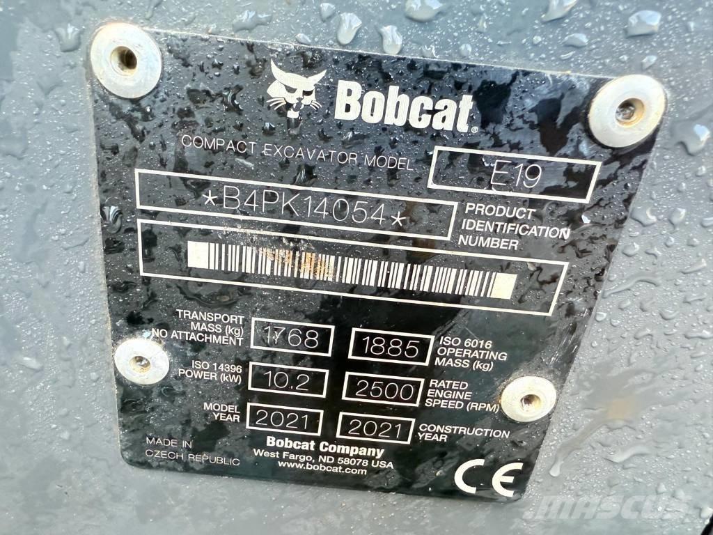 Bobcat E 19 小型挖掘机