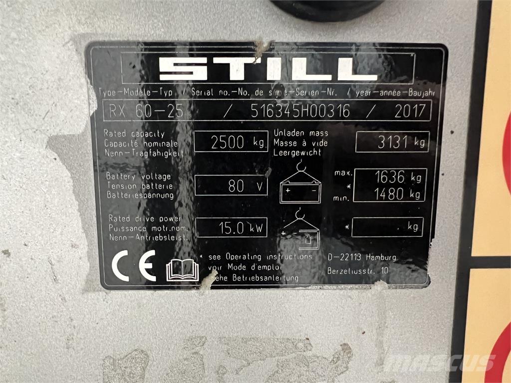 Still RX60-25 电动叉车