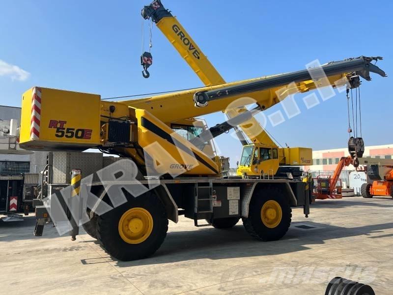 Grove RT550E 越野轮胎起重机︳越野吊︳越野起重机︳移动式起重机