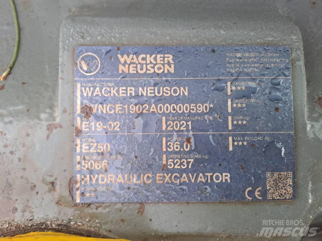 Wacker Neuson EZ50 履带挖掘机