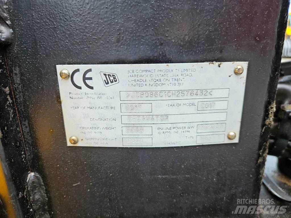 JCB 86 C-1 eco 中型挖掘机