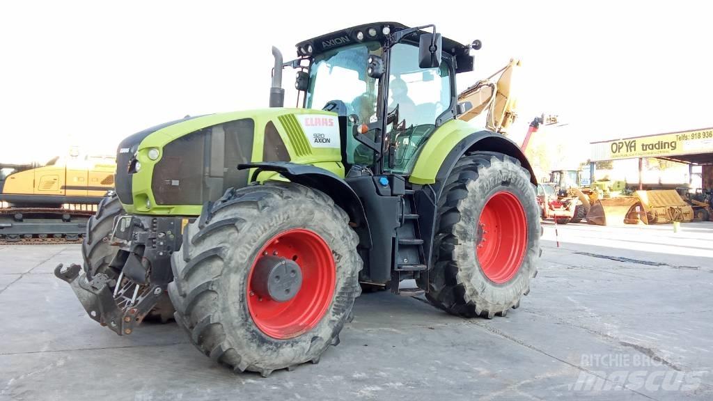 CLAAS Axion 920 拖拉机/农用车