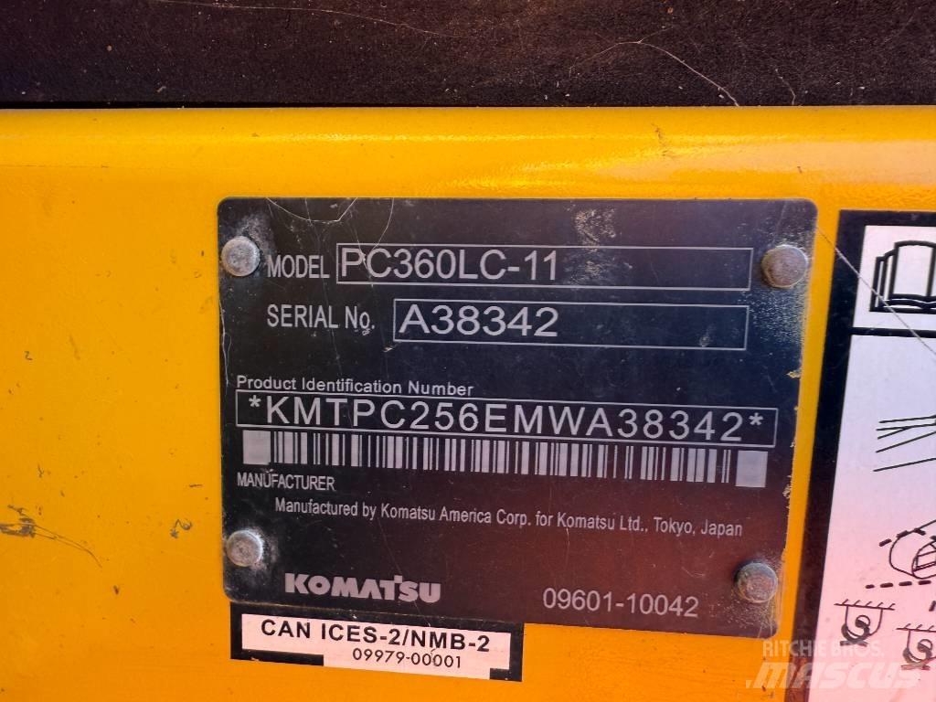 Komatsu PC360LC-11 履带挖掘机