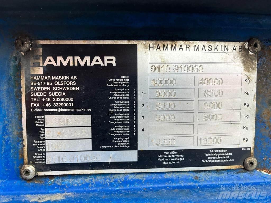 Hammar SL 30 SMS 集装箱半挂车