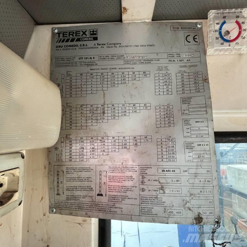 Terex CTT181-A8 塔式起重机