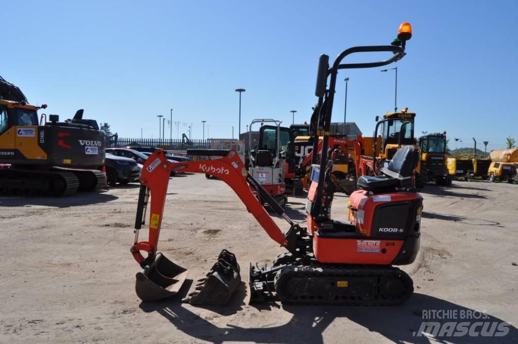 Kubota K 008-5 小型挖掘机